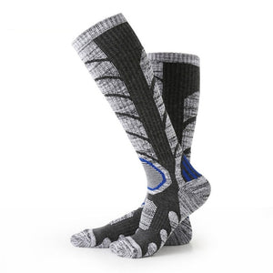 Thermal Ski Socks Thickened Heel/Sole Rubber Bands Keep Socks in Place