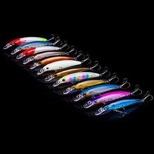 Load image into Gallery viewer, Crankbait Artificial Wobbler Lures With 3D eyes in 12 Vibrant Colors
