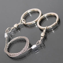 Load image into Gallery viewer, 1pc Stainless Steel Wire Camping Saw with Ring Handles For Your Thumbs
