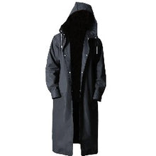 Load image into Gallery viewer, Men or Women Hooded Raincoat Front view

