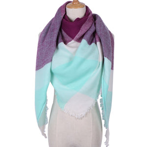 Winter Over-Sized Scarf/Shawl Cashmere Blend