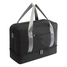 Load image into Gallery viewer, Waterproof Canvas Travel Bag Black
