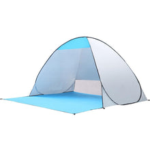 Load image into Gallery viewer, Automatic 2 Persons Pop Up Awning Tent, Pegs and Pouches Add Stability
