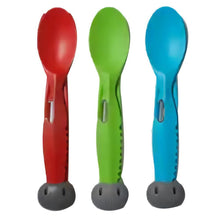 Load image into Gallery viewer, Picture of 7-in-1 Ultralight Camping Spork in Red, Green, Blue
