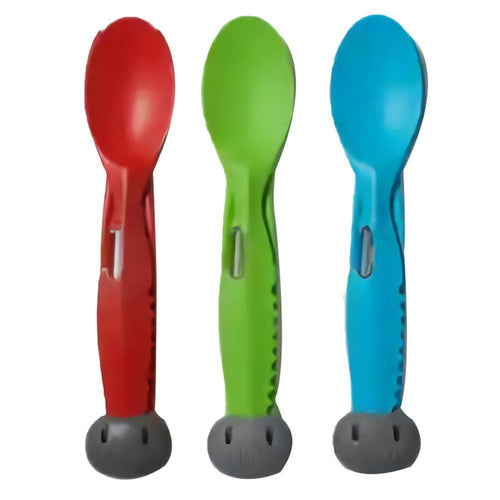 Picture of 7-in-1 Ultralight Camping Spork in Red, Green, Blue