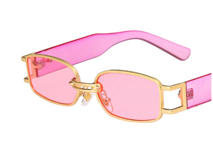 Pink Gold pink lens sunglasses