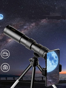 Mini Telescopic Camer Kit Assembled looking into night sky