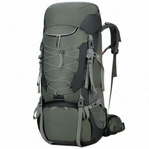 Green 75L Ergonomic Hiking Backpack