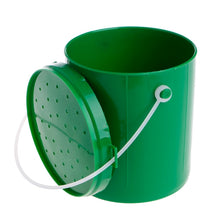 Load image into Gallery viewer, Plastic B ait Bucket With Handle and Breathable Lid
