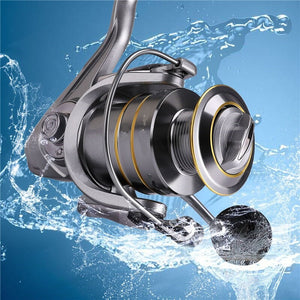 14+1 Spinning Reel Smooth Fast Spool Copper Shaft Strong Pull 7 Models