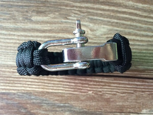 Closeup of clasp of Multi-function Bracelet Tools