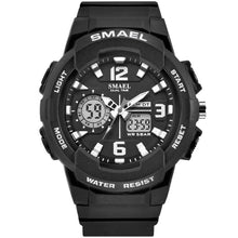 Load image into Gallery viewer, Kids Watch Analog Multifunction Black Silver Black
