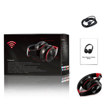 Load image into Gallery viewer, Bluetooth 5.0 Headphones/Mic Memory Foam Pads Foldable USB Cable
