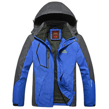 Load image into Gallery viewer, Waterproof Hiking Jacket Electric Blue Royal blue
