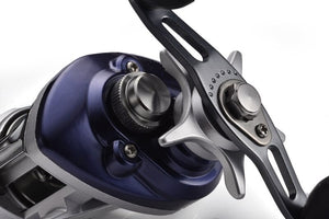 Close-up of 10 + 1 Bait Casting Reel With Alloy Wire Cup to Prevent Corrosion