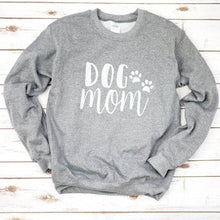 Load image into Gallery viewer, Dog Mom Long Sleeve Shirt Gray
