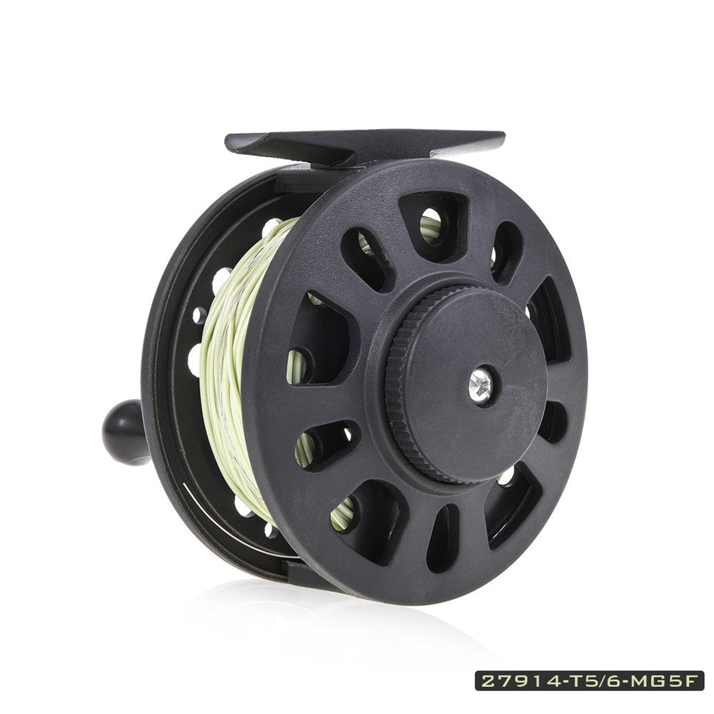 Closeup of Fly Fishing Reel Size 5/6