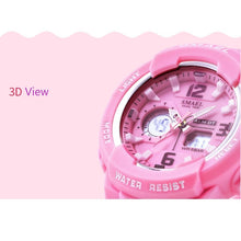 Load image into Gallery viewer, Kids Watches Waterproof Stopwatch Timer Alarm Analog/Digital
