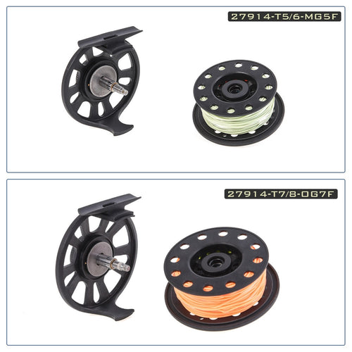 Pictures of Fly Fishing Reels, in 5/6 and 7/8 sizes