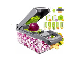 Load image into Gallery viewer, Kitchen Multifunction Cutter Chop Slice Dice Grate Draining Basket
