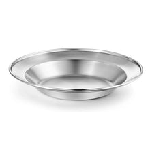 Load image into Gallery viewer, Stainless Steel Bowl in 9 piece stainless steel camping tableware

