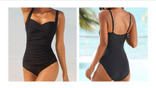 Load image into Gallery viewer, One Piece Womens Swimsuit Shapewea Model Front and Back View
