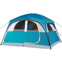 Load image into Gallery viewer, blue 6 person tent
