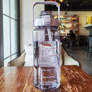 purple 2L Travel Water Bottle