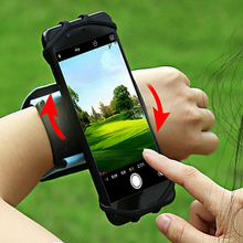 Load image into Gallery viewer, Wristband Adjustable Phone Holder with 180° Rotation, 8 Fixed Points
