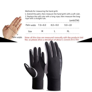 Winter Warm Waterproof Fleece-Lined Touch-Screen Gloves Outdoors