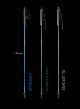 Load image into Gallery viewer, Folding Lightweight Aluminum Hiking Pole Drawer-Lock EVA Handle

