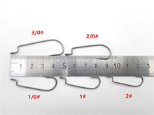 Load image into Gallery viewer, Horizontal view of 5 Jig Hooks With Ruler
