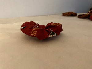 Garnet “ ‘Noles “ Scrunchies 1 Pair