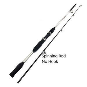 Ultra Light Fishing Rods Casting or Spinning Carbon Fiber EVA Handle