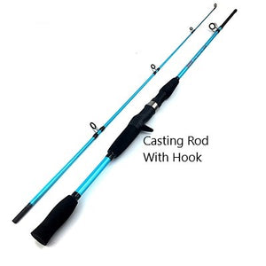 Ultra Light Fishing Rods Casting or Spinning Carbon Fiber EVA Handle