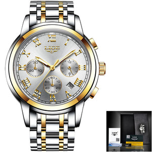 Mens LIGE Dress Sports Watch